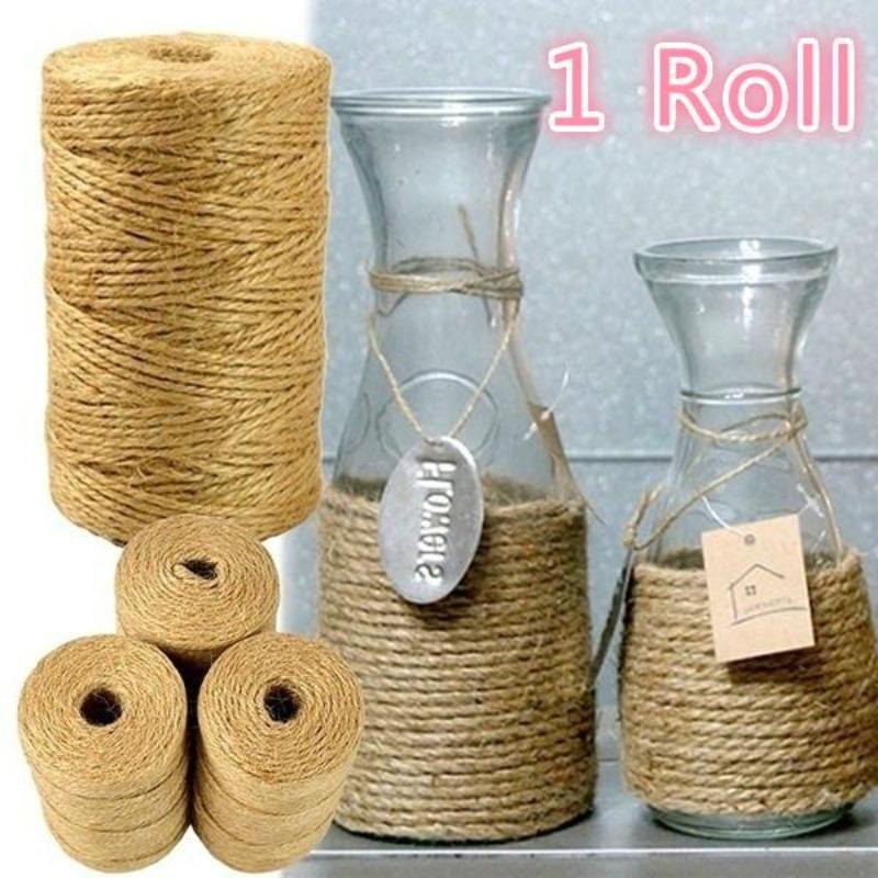 Twine Jute Natural - Jute Twine 100M Natural Sisal 2mm