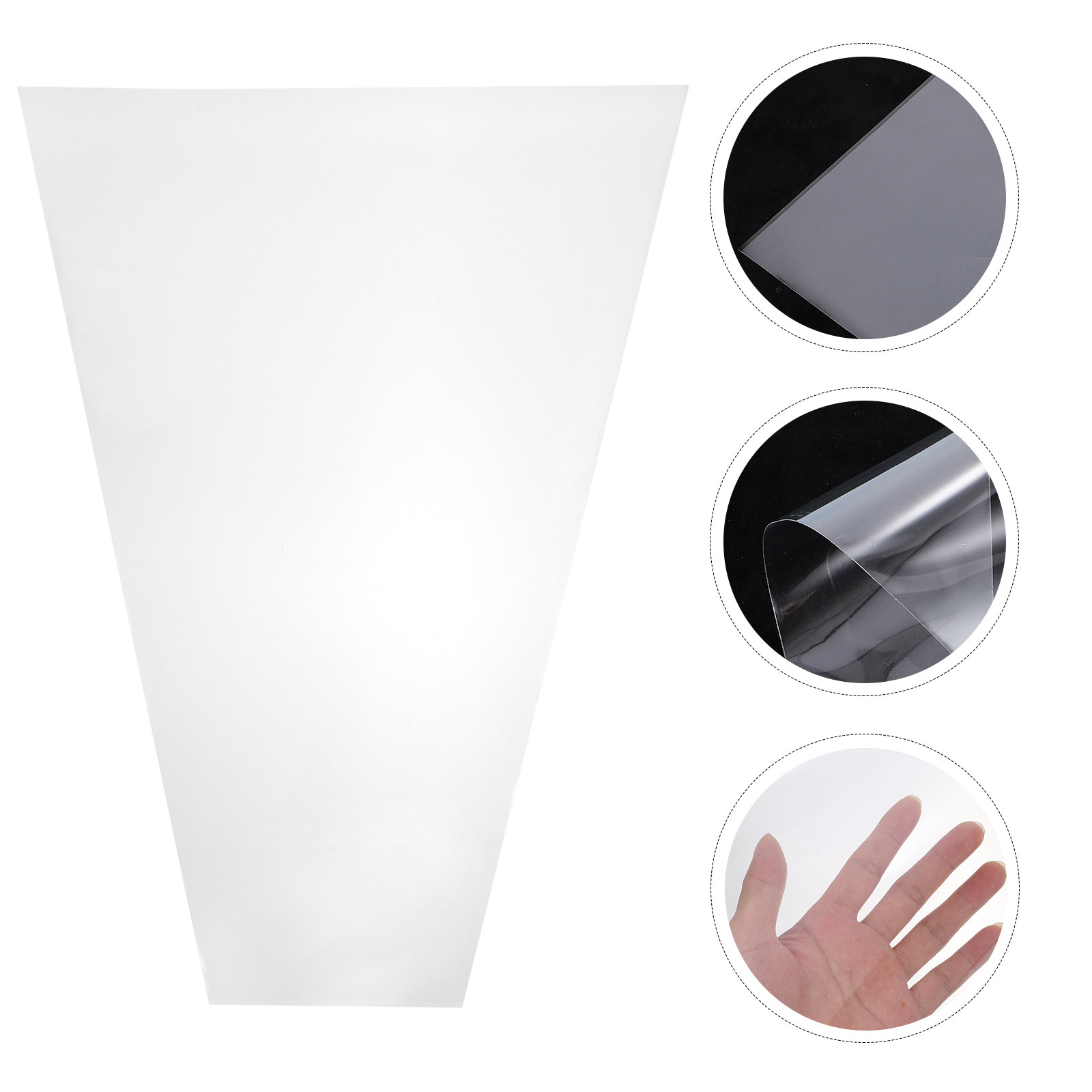 50Pcs Fresh Flower Packaging B - огляд і ціна Cellophane Wrap Clear