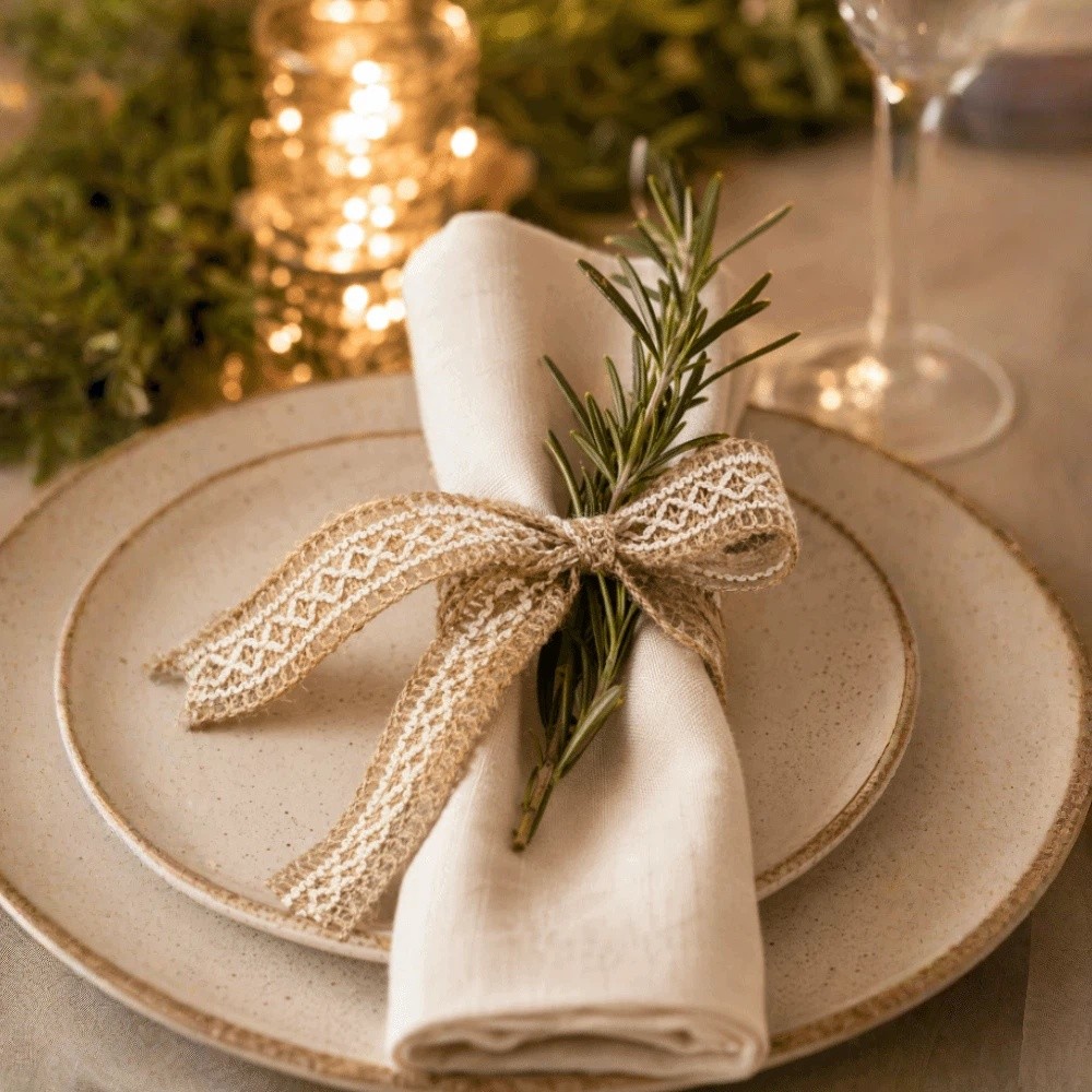 Boho Jute Burlap Ribbon Natura - огляд і ціна Twine Jute Natural