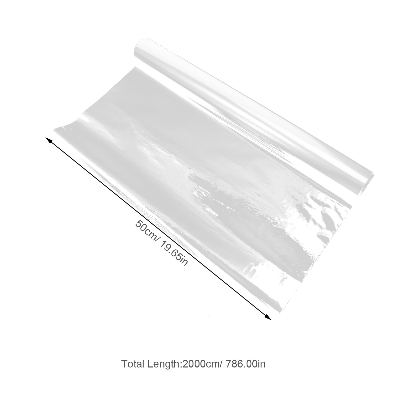 1 Roll Clear Cellophane Wraps  - огляд і ціна Cellophane Wrap Clear