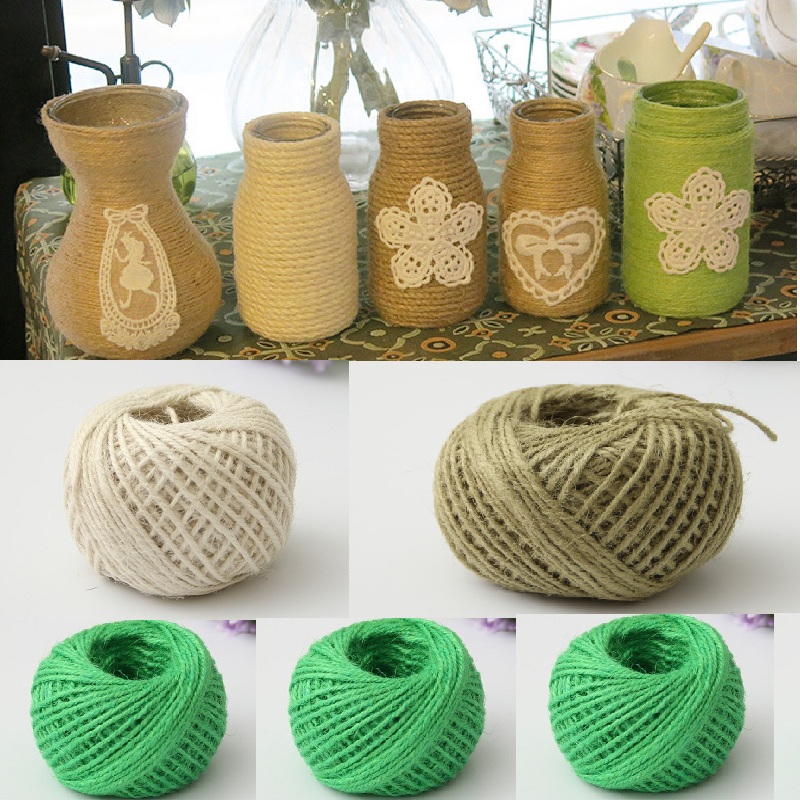 50m Natural Jute Twine for Art - огляд і ціна Twine Jute Natural