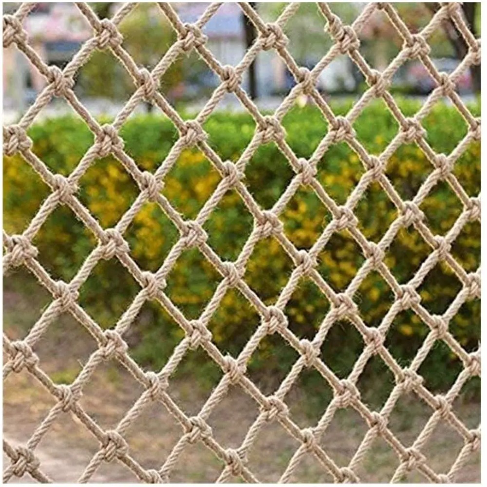 Hemp Rope Climbing Net Garden  - огляд і ціна Twine Jute Natural