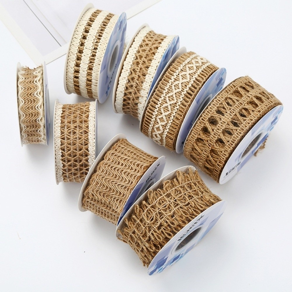 Boho Jute Burlap Ribbon Natura - огляд і ціна Twine Jute Natural
