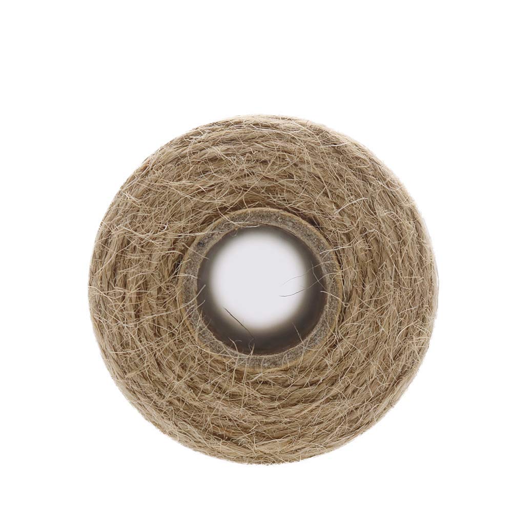 2Pcs X 333 Feet 2Mm 3Ply Jute  - огляд і ціна Twine Jute Natural