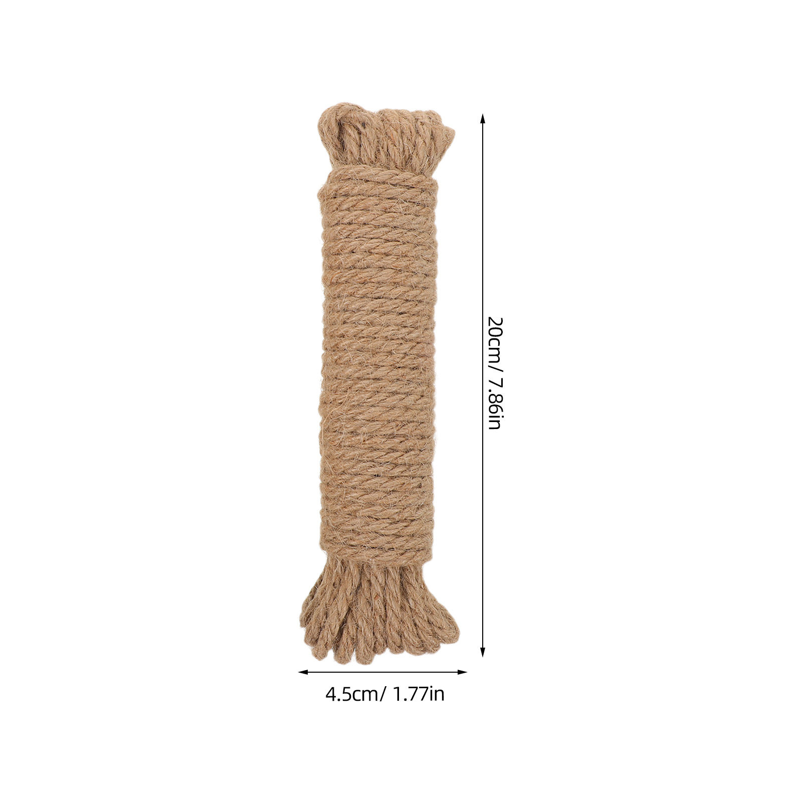 4 Rolls Vintage Hand-Braided J - огляд і ціна Twine Jute Natural