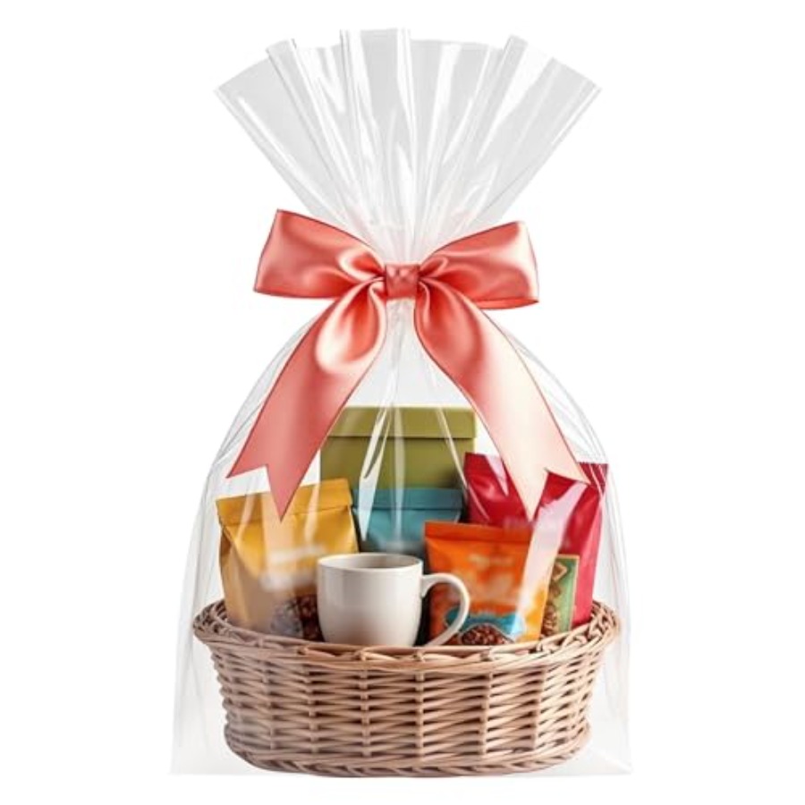 Cellophane Bags, 16x24 Inch 20 - огляд і ціна Cellophane Wrap Clear