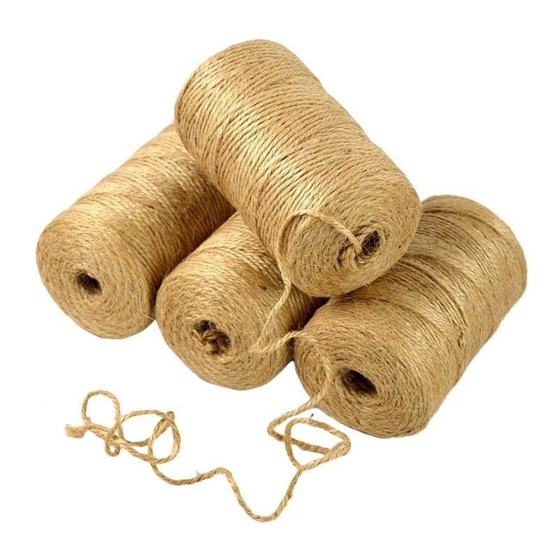 Jute Twine 100M Natural Sisal  - огляд і ціна Twine Jute Natural